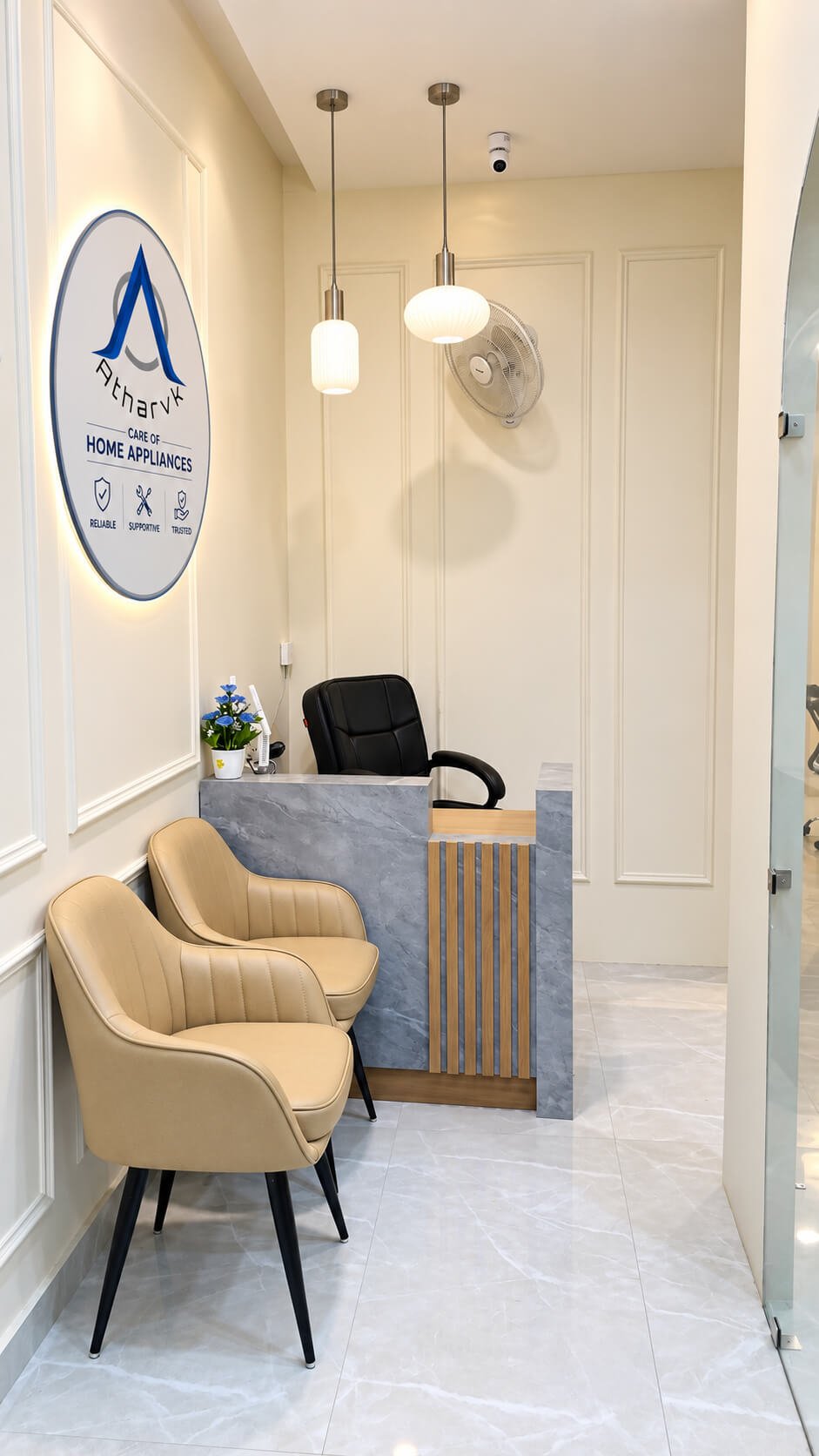 Atharvk Electronics India Pvt. Ltd. office reception