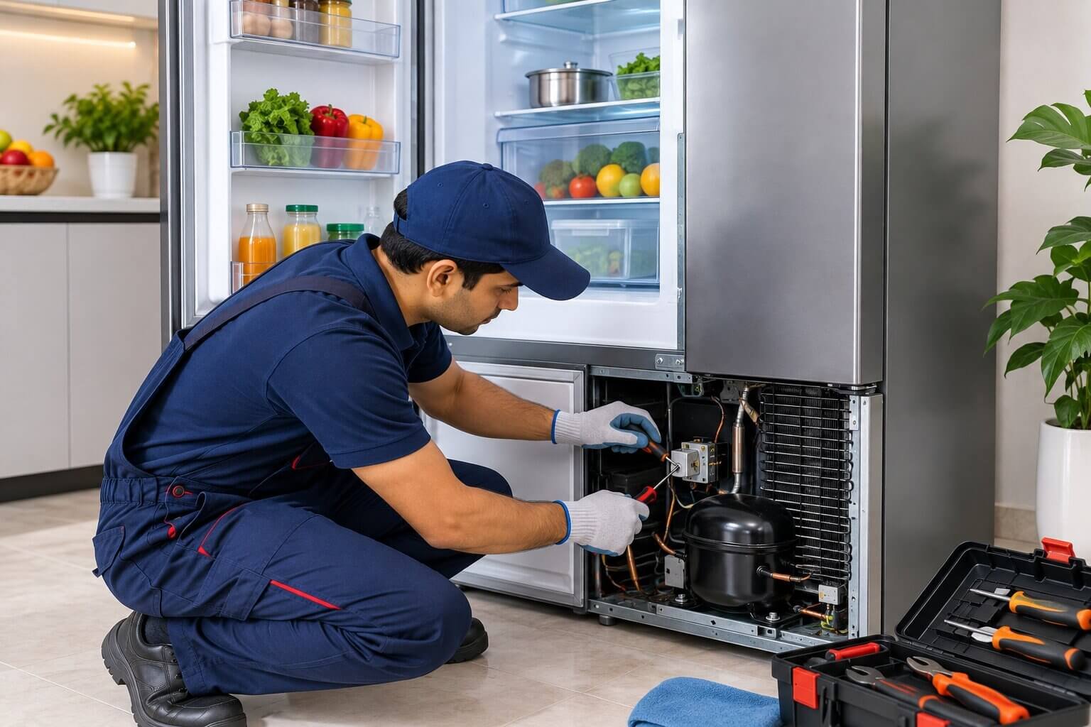 Refrigerator Not Cooling Repair