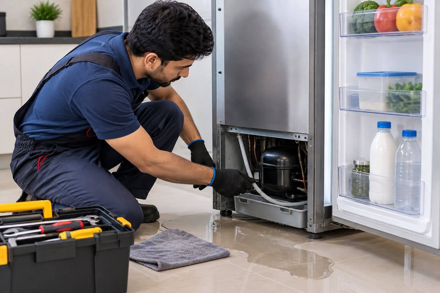 Refrigerator Water Leakage Repair
