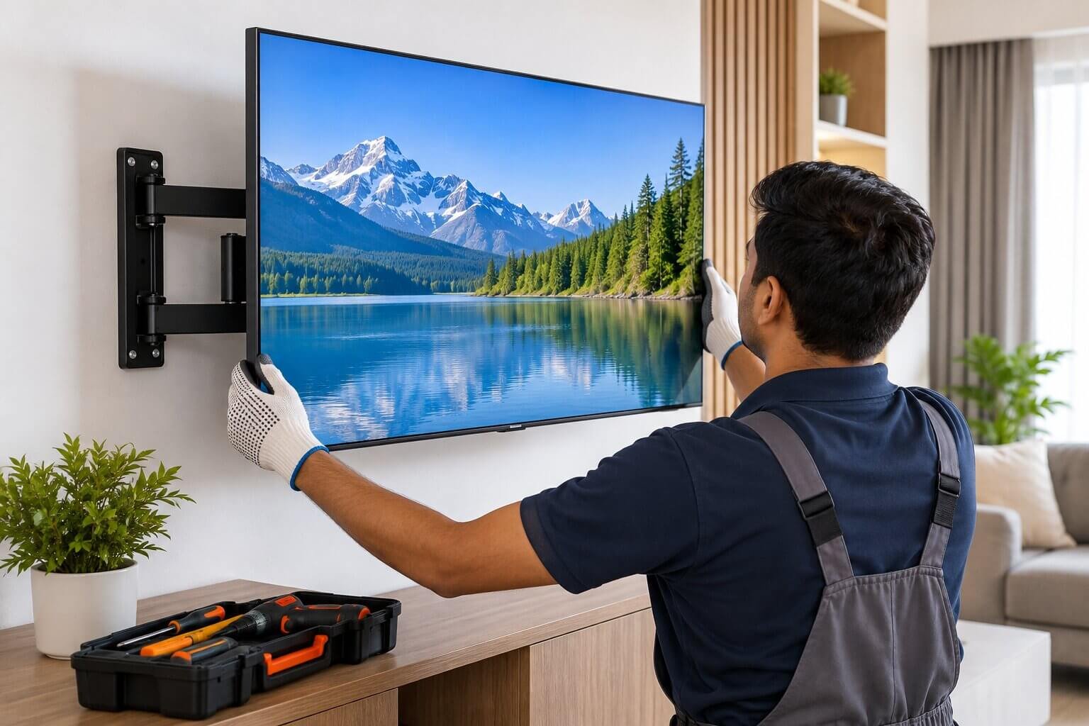 LED / Smart TV (32" - 42") Installation