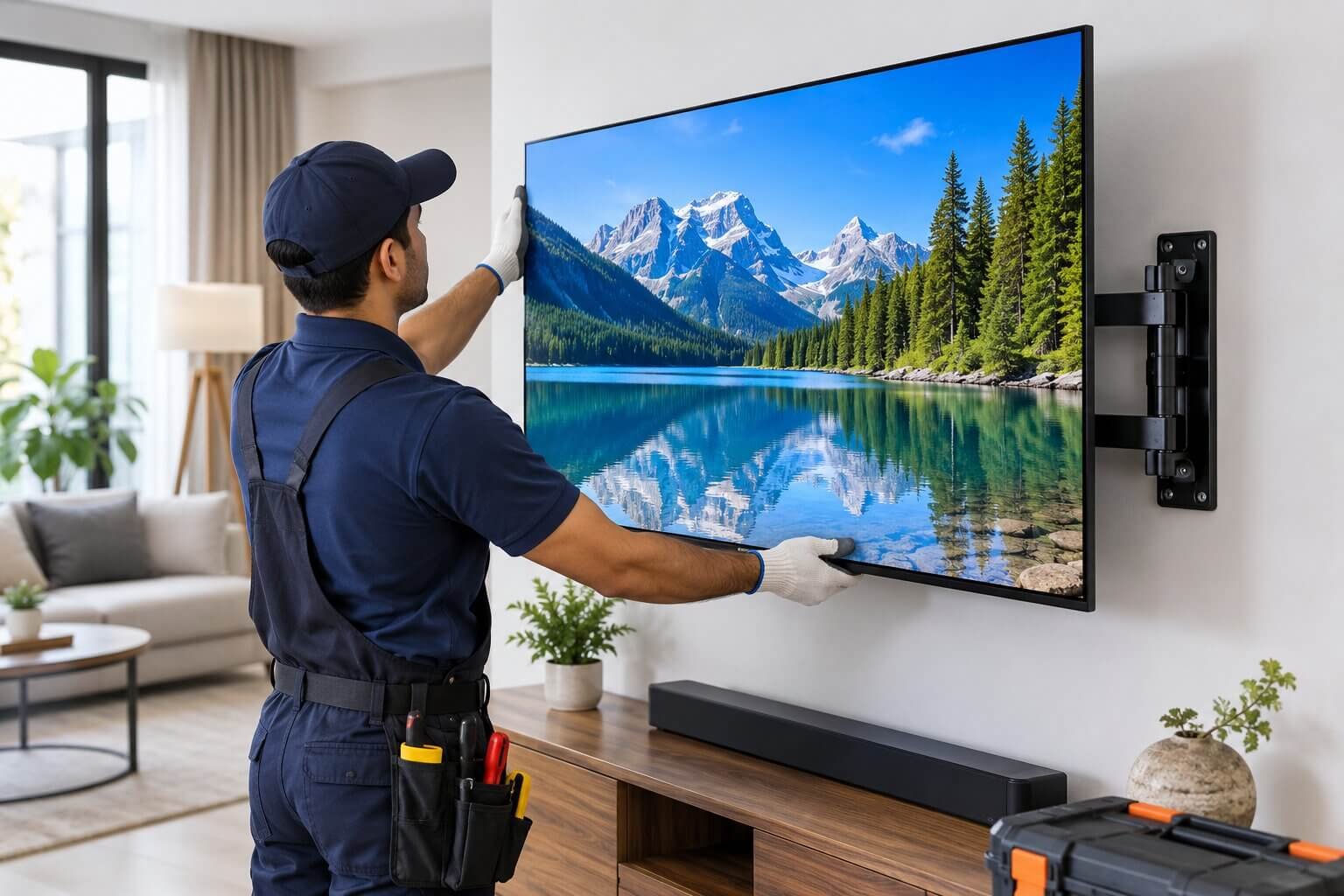 LED / Smart TV (55" - 60") Installation