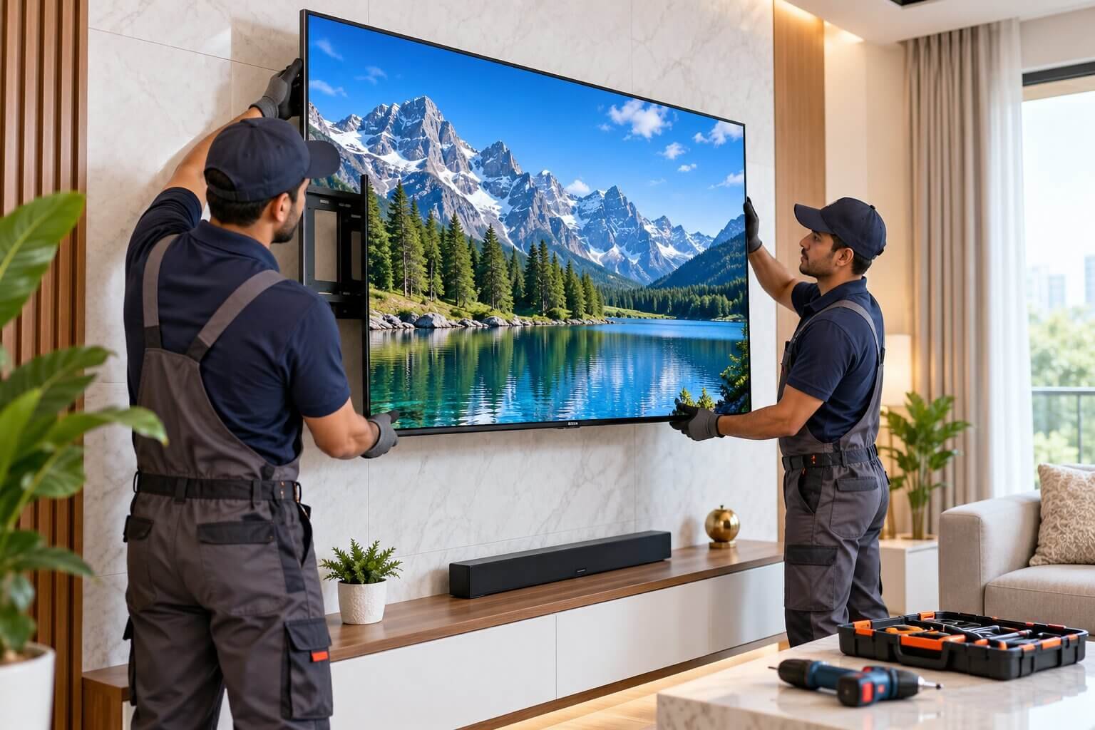 LED / Smart TV (65" - 75") Service