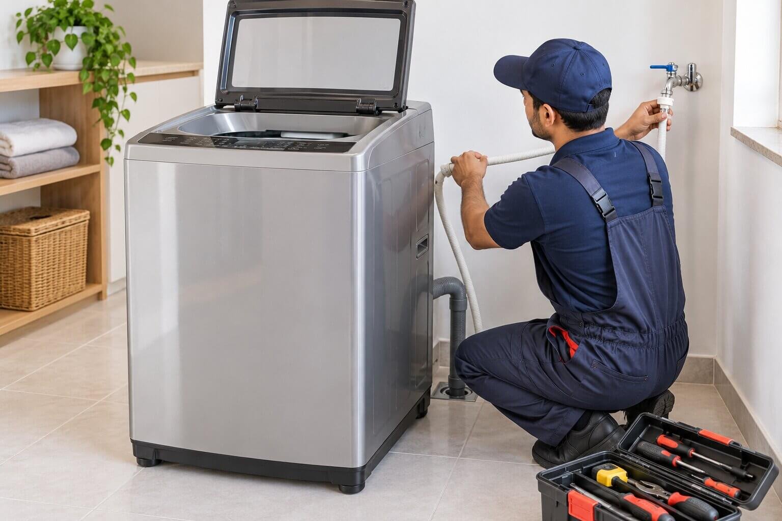 Washing Machine (Top Load) Installation