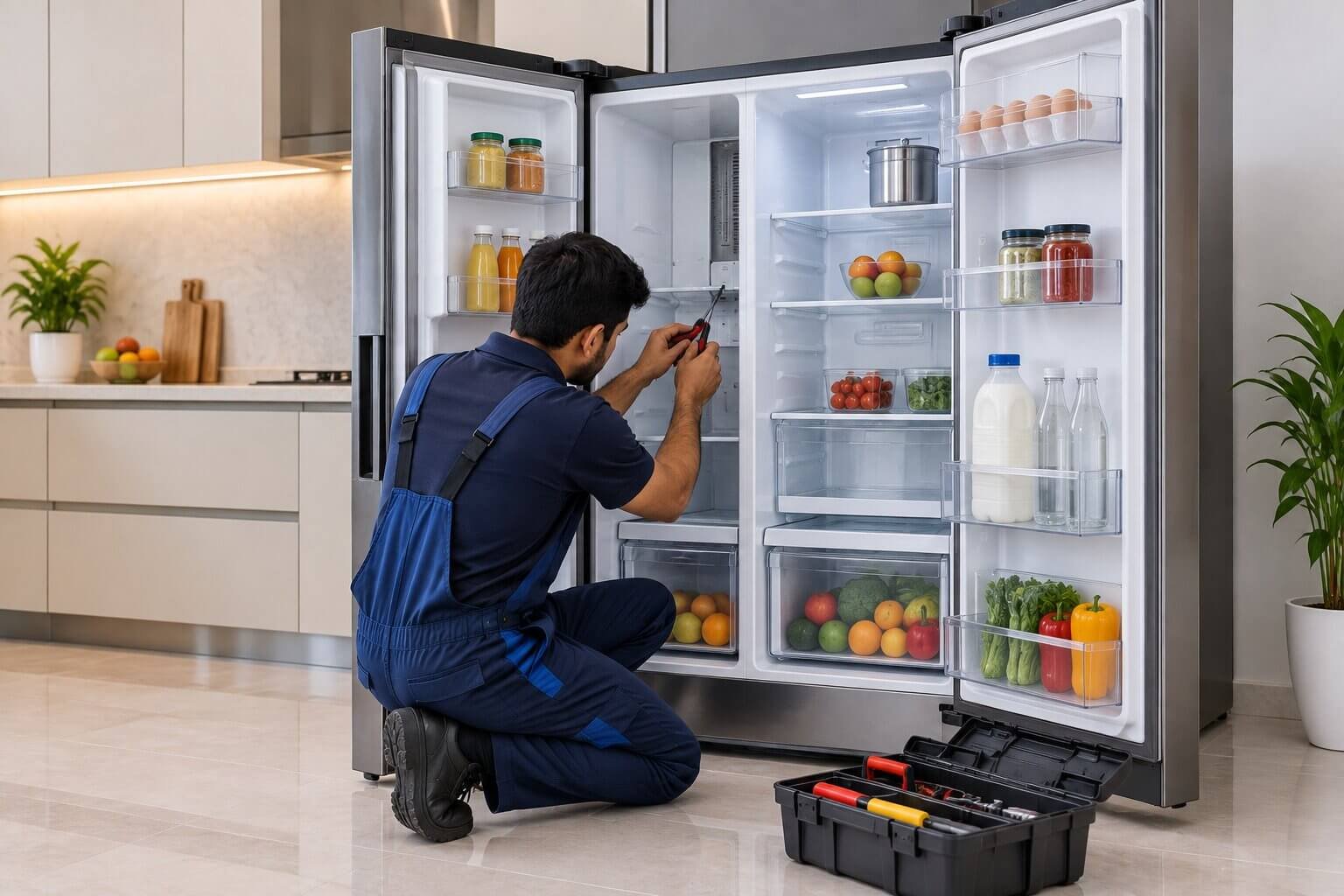 Refrigerator (Double Door / Side-by-Side) Service