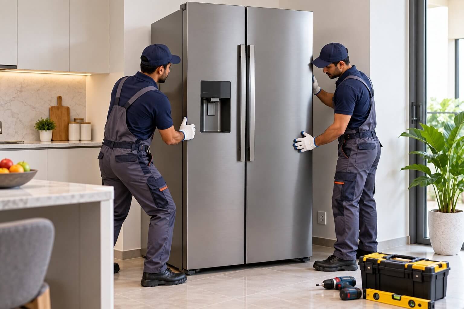 Refrigerator (Double Door / Side-by-Side) Installation