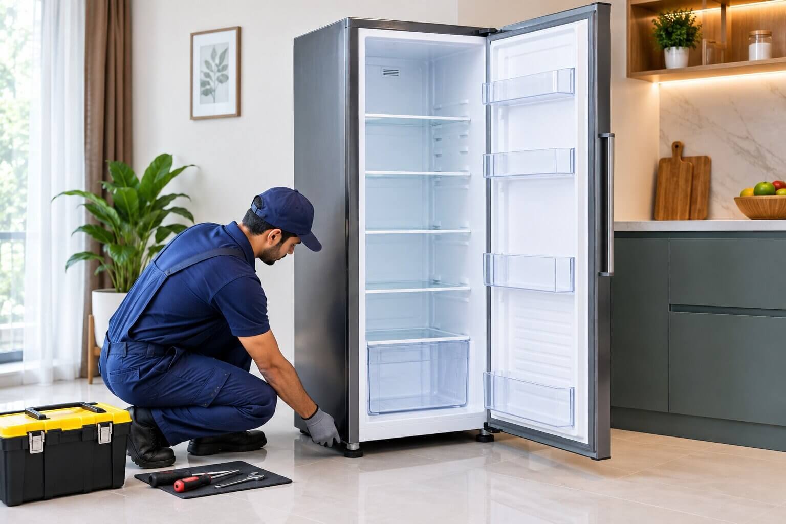 Refrigerator (Single Door) Installation